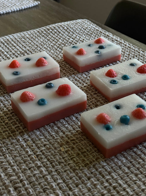 Berries & Cream Goats Milk Soap